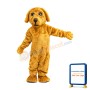 Yellow Lightweight Dog Mascot Costume