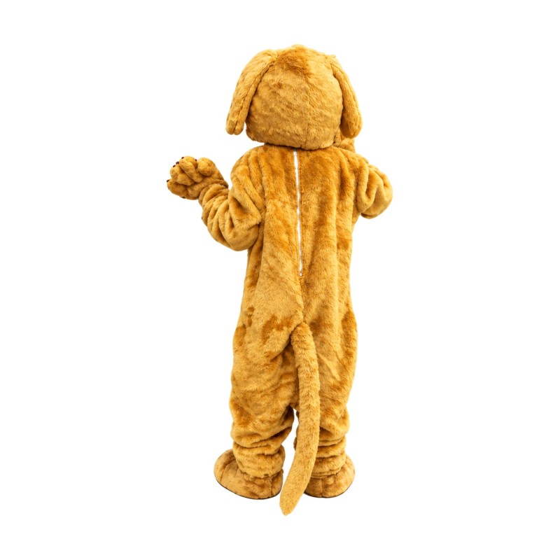 Yellow Lightweight Dog Mascot Costume