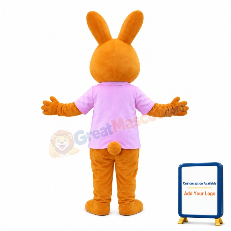 Rabbit Cartoon Mascot Costume