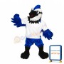 Fierce Lightweight Blue Jay Mascot Costume