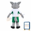 Happy Lightweight Wolf Mascot Costume