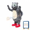 Happy Lightweight Squirrel Mascot Costume