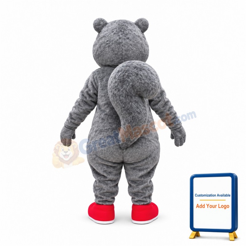Happy Lightweight Squirrel Mascot Costume