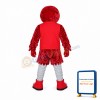 College Red Owl Mascot Costume