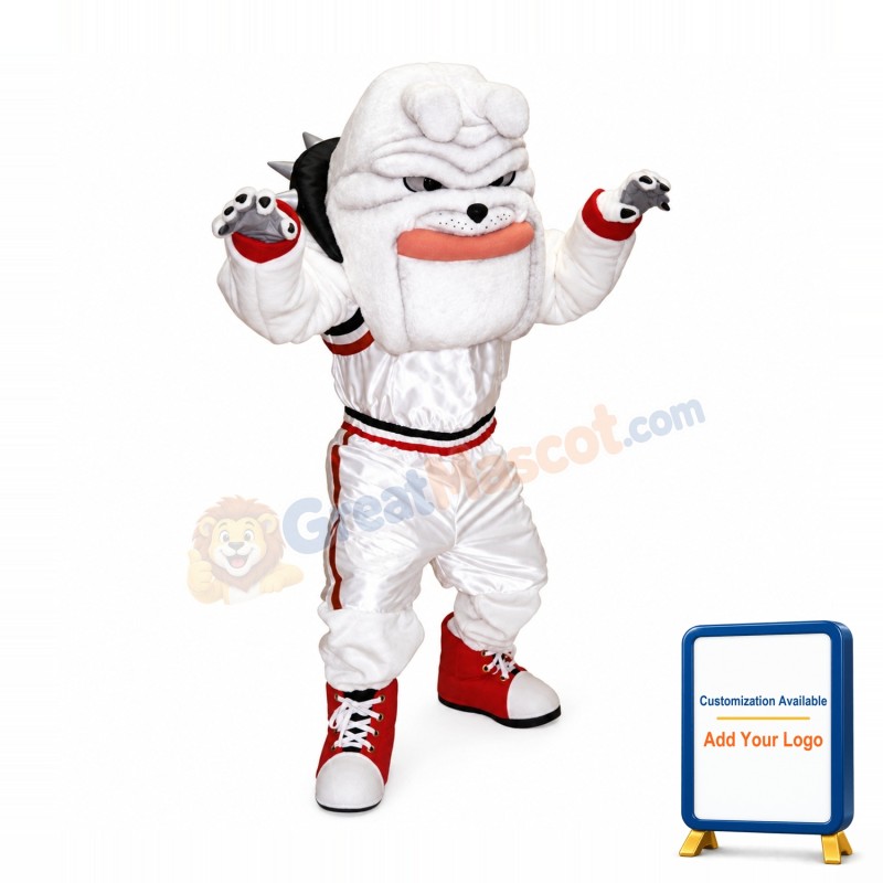 Basketball Bulldog Mascot Costume