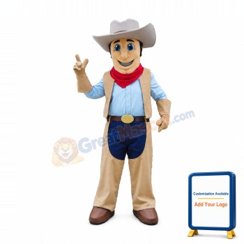 Cowboy Mascot Costume