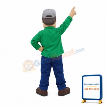 Argo Man Mascot Costume