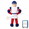 Happy Knight Mascot Costume
