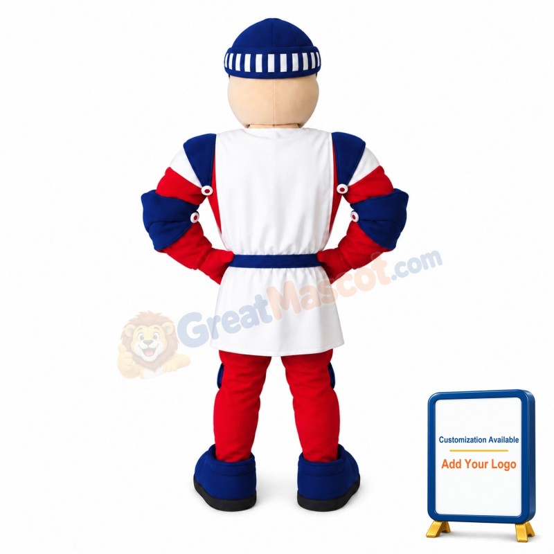 Happy Knight Mascot Costume