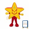 Smiling Lightweight Star Mascot Costume