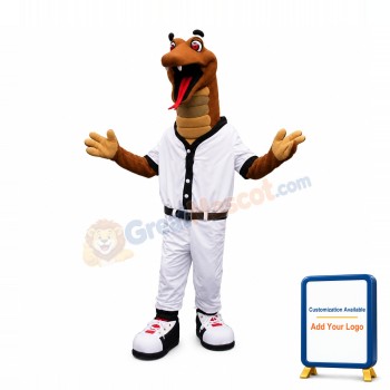 Baseball Snake Mascot Costume