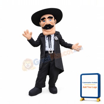 Gentleman Mascot Costume