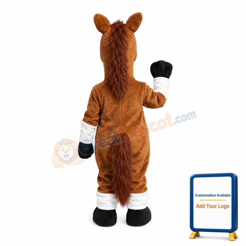 Cute Lightweight Horse Mascot Costume
