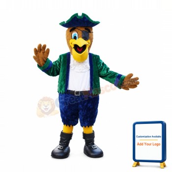 Pirate Pelican Mascot Costume