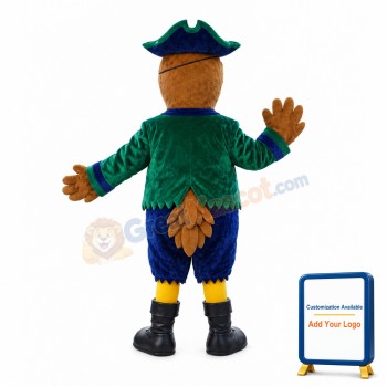 Pirate Pelican Mascot Costume