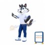 Friendly Lightweight Wolf Mascot Costume