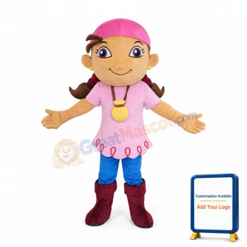 Pirate Izzy Mascot Costume