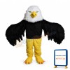 Black Eagle Mascot Costume