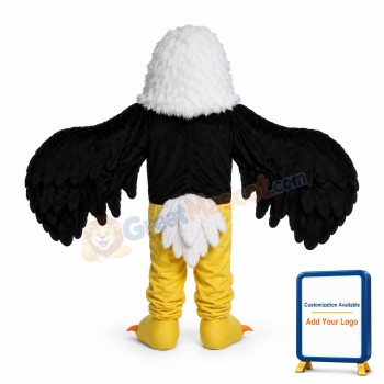 Black Eagle Mascot Costume