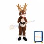 Christmas Reindeer Mascot Costume