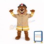 Fire Protection Beaver Mascot Costume