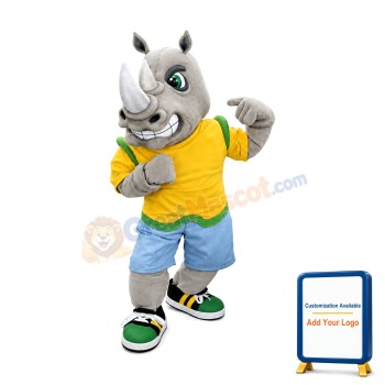 Rhinoceros Mascot Costume