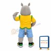 Rhinoceros Mascot Costume