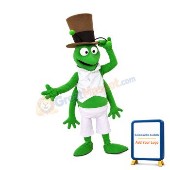 Happy Lightweight Grasshopper Mascot Costume