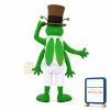 Happy Lightweight Grasshopper Mascot Costume