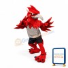 Fierce Phoenix Mascot Costume