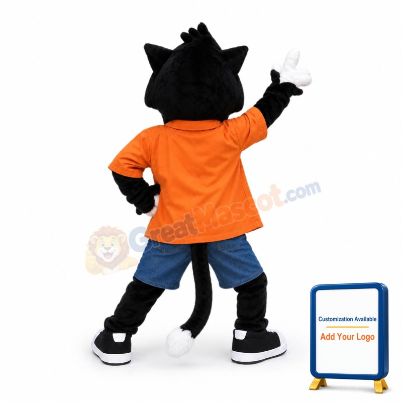 Happy Lightweight Cat Mascot Costume