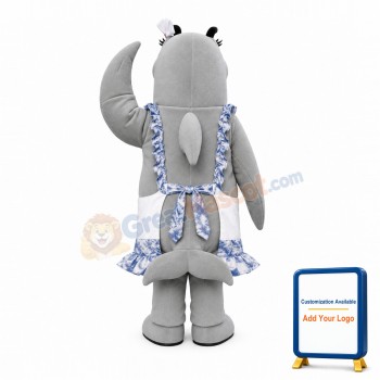 Chef Dolphin Mascot Costume