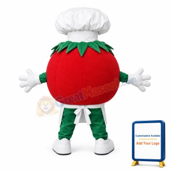 Chef Tomato Mascot Costume