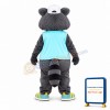 Happy Lightweight Raccoon Mascot Costume