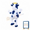 Friendly Lightweight Cow Mascot Costume