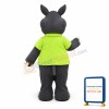 Happy Lightweight Rhino Mascot Costume