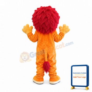 Friendly Lightweight Animal Lion Mascot Costume