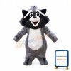 Cute Animal Raccoon Mascot Costume