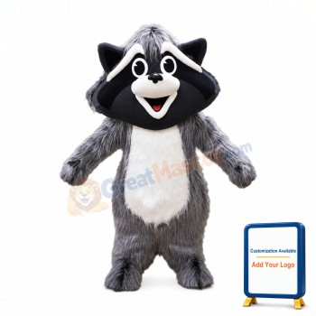 Cute Animal Raccoon Mascot Costume