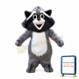 Cute Animal Raccoon Mascot Costume