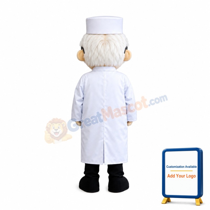 Old Doctor Mascot Costume