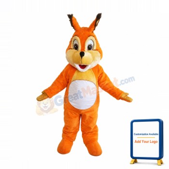 Friendly Animal Squirrel Mascot Costume