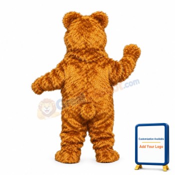 Cute Furry Bear Mascot Costume