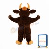 Happy Bull Mascot Costume