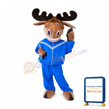 Sport Elk Mascot Costume