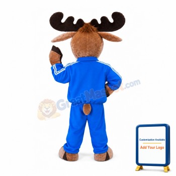Sport Elk Mascot Costume