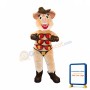 Stripper Pig Mascot Costume