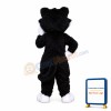 White & Black Animal Cat Mascot Costume