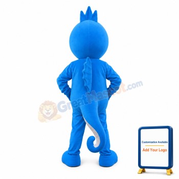 Happy Sea Horse Mascot Costume