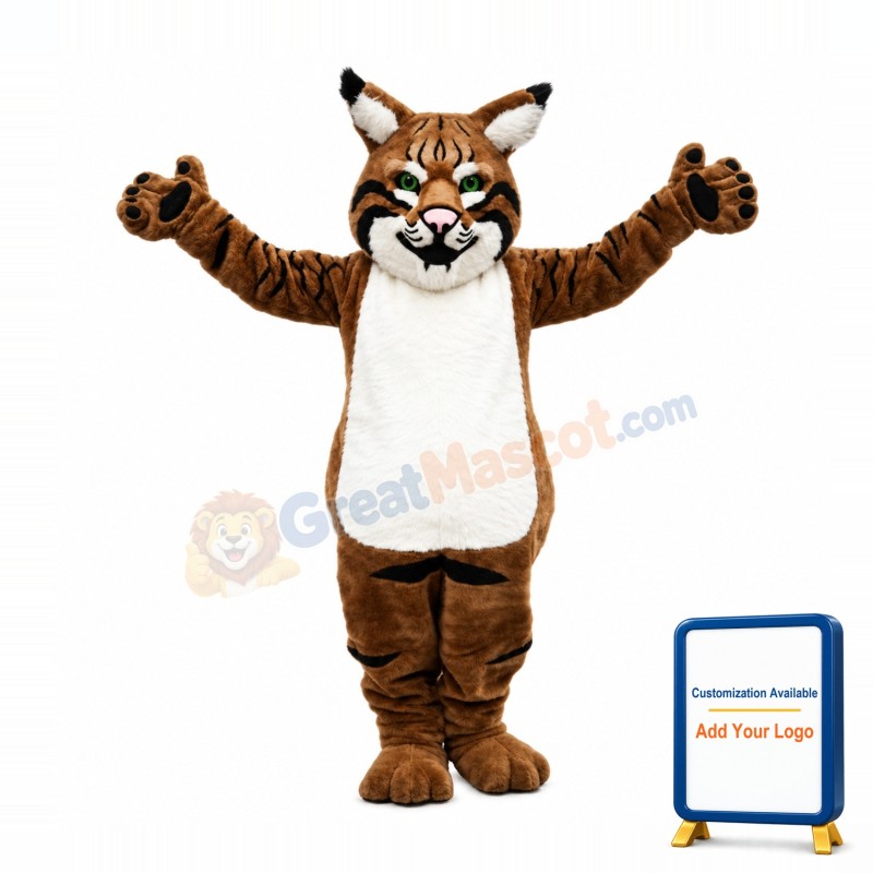 Bobcat Mascot Costume